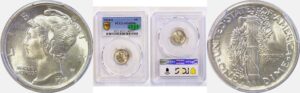 1918-S Mercury Dime  -  PCGS MS-65 FB  CAC
