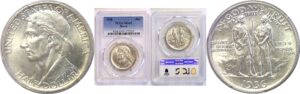 1936 Boone Commemorative Half Dollar  -  PCGS MS-65