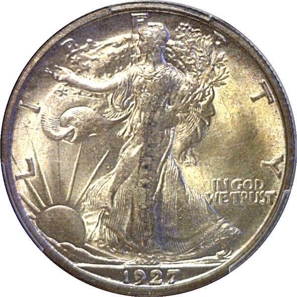 1927-S Walking Liberty Half Dollar. -  PCGS MS-63 - Image 2