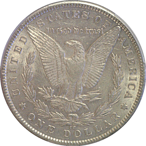 1890-CC Morgan Dollar  -  PCGS AU-53 - Image 3