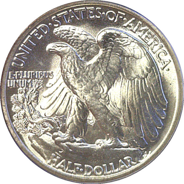 1942 Walking Liberty Half Dollar. -  PCGS MS-66 - Image 3
