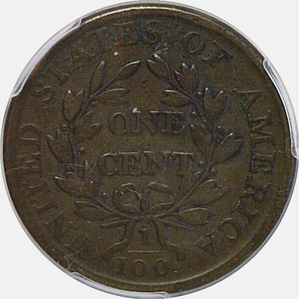 1803 Large Cent  -  PCGS F-12 - Image 3