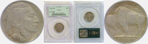 1937-D 3-legs.  Buffalo Nickel  -  PCGS VF-35