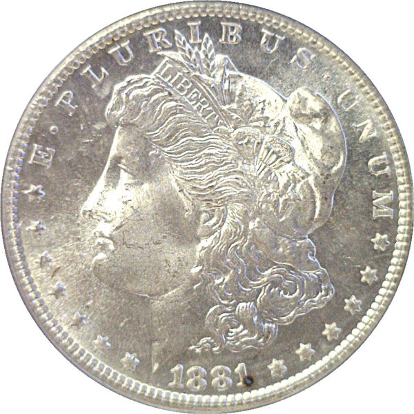 1881-S Morgan Dollar. -  PCGS MS-65 PL - Image 2