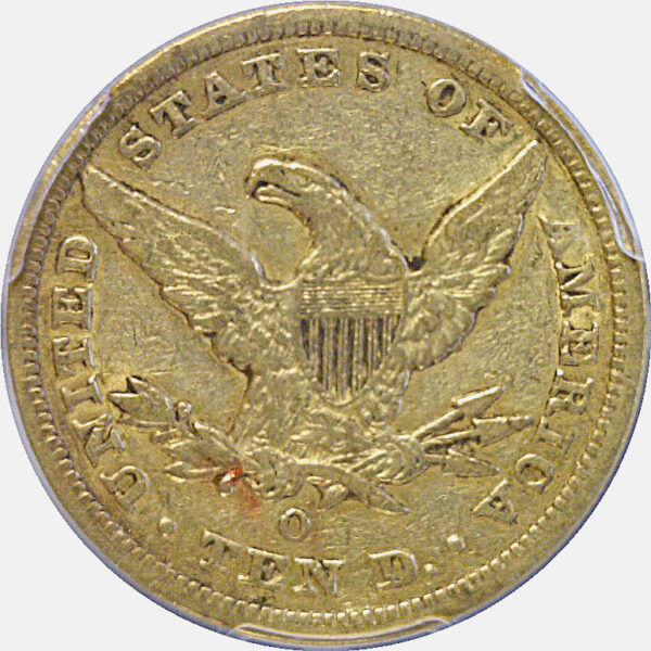 1851-O $10 Liberty  -  PCGS VF-35 - Image 3