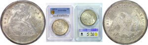 1859-O Seated Liberty Dollar. -  PCGS MS-60