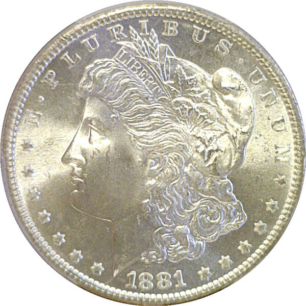 1881-S Morgan Dollar   PCGS MS-66  CAC - Image 2