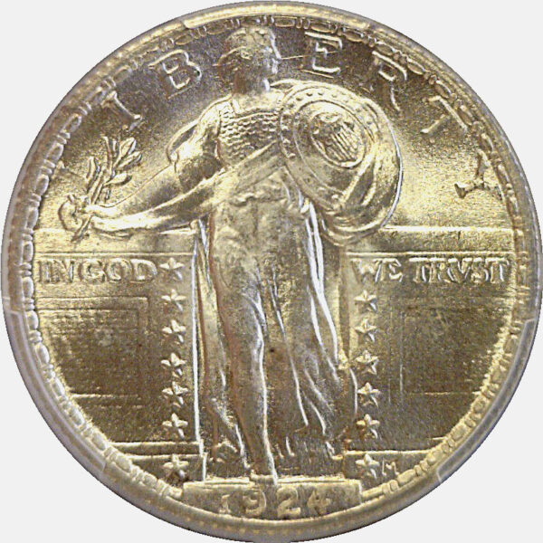 1924 Standing Liberty Quarter  -  PCGS MS-67 - Image 2