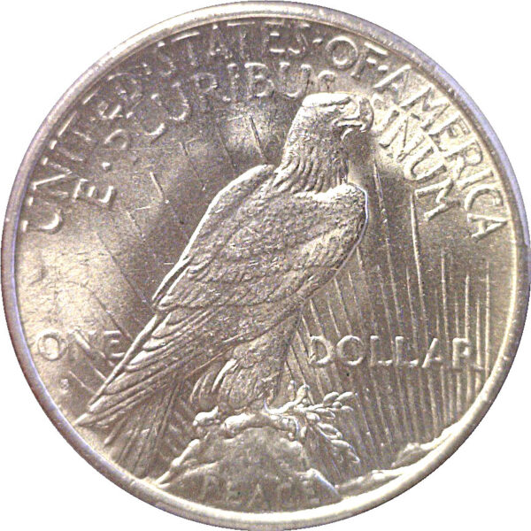 1935-S Peace Dollar  -  PCGS MS-63 - Image 3