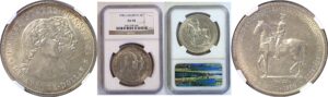1900 Lafayette Dollar. -  NGC AU-50
