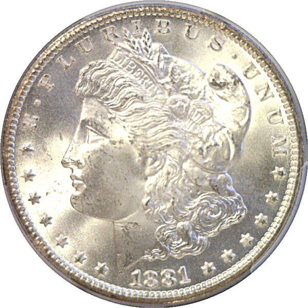 1881-CC Morgan Dollar. -  PCGS MS-65+ - Image 2