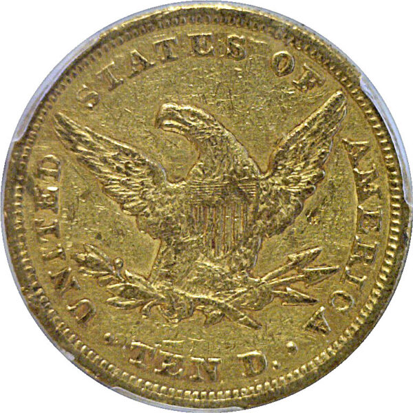 1849 $10 Liberty  -  PCGS XF-45 - Image 3