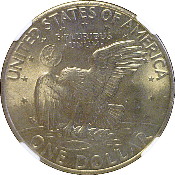1971 Eisenhower Dollar   NGC MS-66 - Image 3