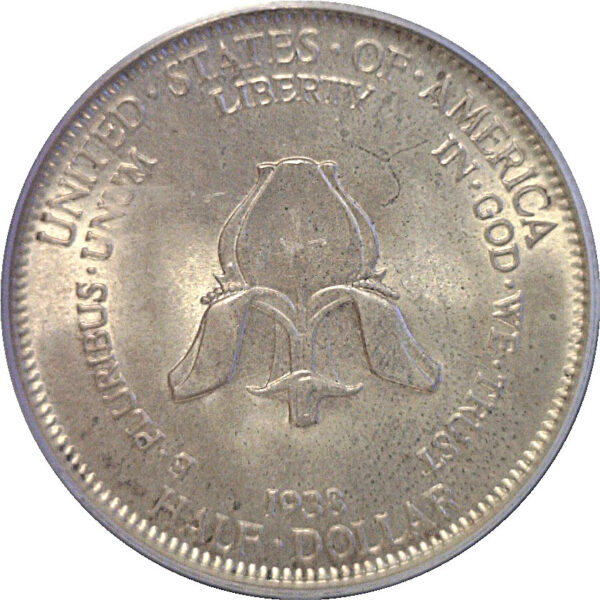 1938 New Rochelle Commemorative Half Dollar  -  PCGS MS-66 - Image 3
