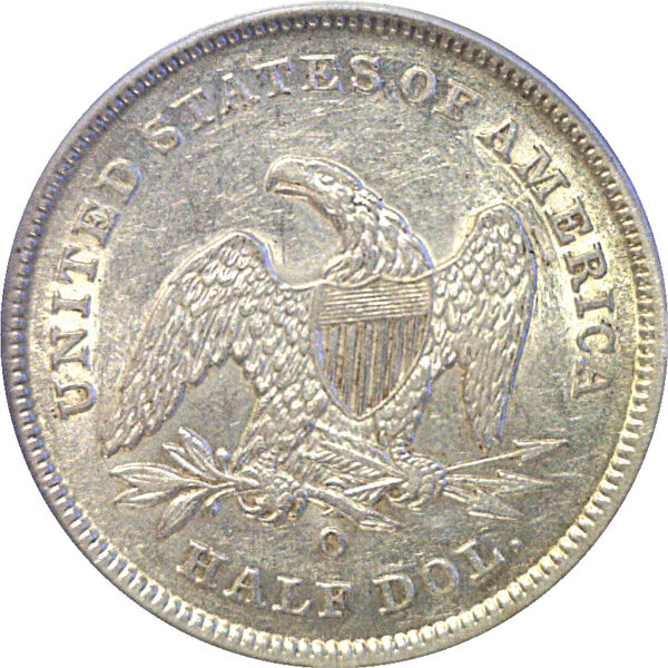 1841-O Seated Liberty Half Dollar   -  PCGS AU-50 - Image 3