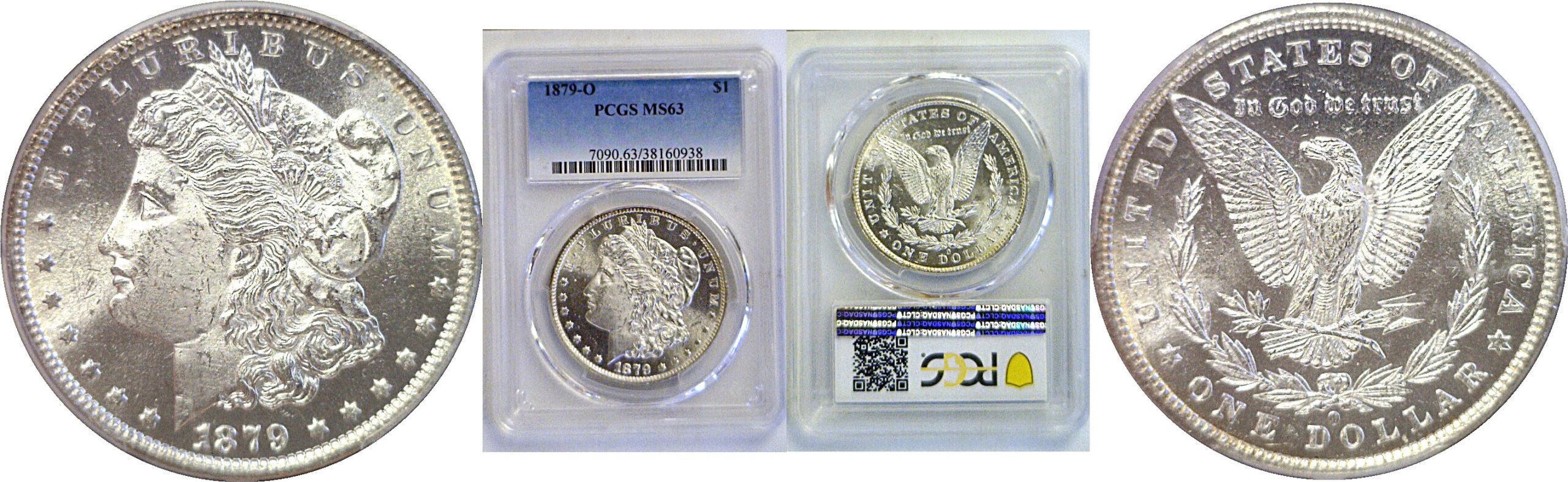 1879-O Morgan Dollar  -  PCGS MS-63