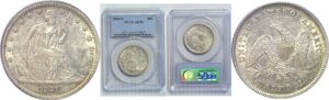 1841-O Seated Liberty Half Dollar   -  PCGS AU-50