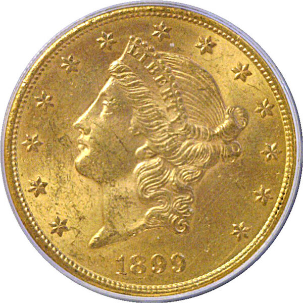 1899-S $20 Liberty. -  PCGS MS-63 - Image 2