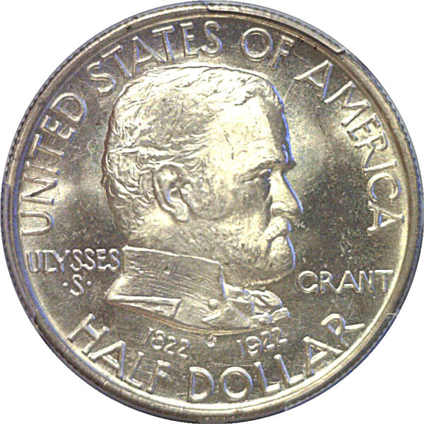 1922 Grant Commemorative Half Dollar  -  PCGS MS-65+ - Image 2