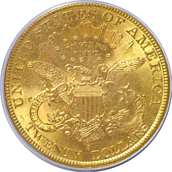 1899-S $20 Liberty. -  PCGS MS-63 - Image 3