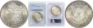 1892-CC Morgan Dollar  -  PCGS AU-58