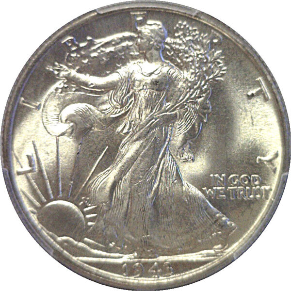 1943 Walking Liberty Half Dollar  -  PCGS MS-66 - Image 2