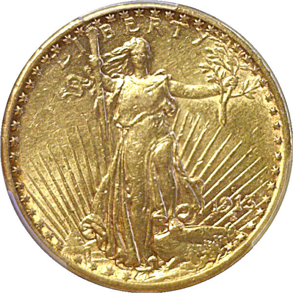 1913-S $20 St. Gaudens. -  PCGS AU-53 - Image 2