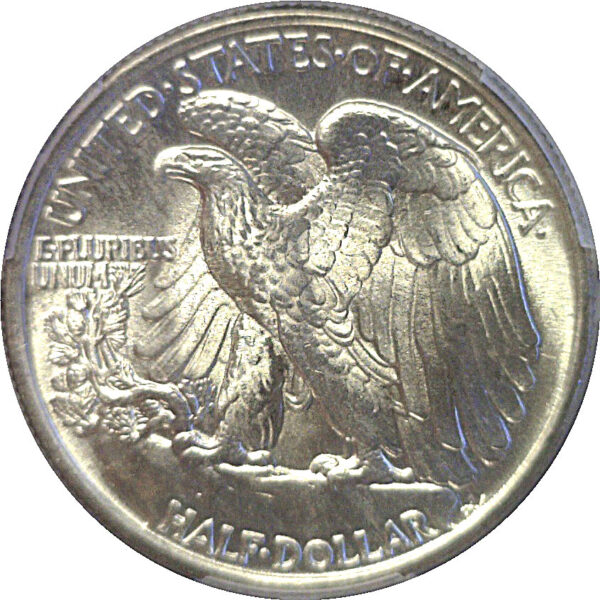 1943 Walking Liberty Half Dollar  -  PCGS MS-66 - Image 3