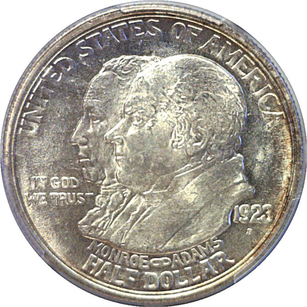 1923-S Monroe Commemorative Half Dollar  -  PCGS MS-65 - Image 2