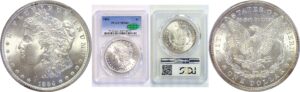 1884 Morgan Dollar   PCGS MS-66+   CAC