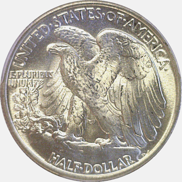 1946 Walking Liberty Half Dollar  -  PCGS MS-67 - Image 3