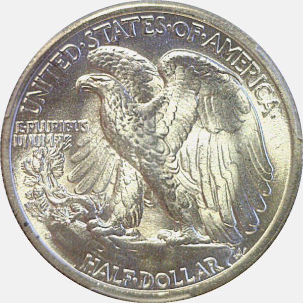 1941-S Walking Liberty Half Dollar  -  PCGS MS-65  CAC - Image 3