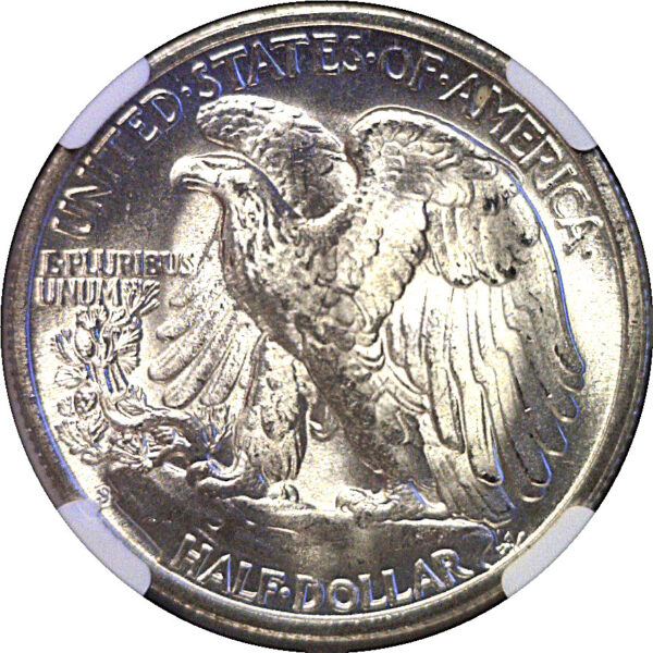 1946-S Walking Liberty Half Dollar  -  NGC MS-66 - Image 3