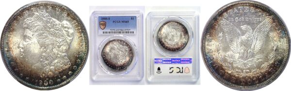 1900-S Morgan Dollar. -  PCGS MS-65