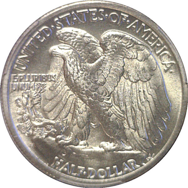 1943-S Walking Liberty Half Dollar  -  PCGS MS-66 - Image 3