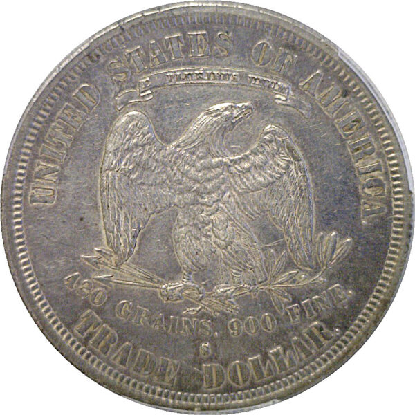 1877-S Trade Dollar   PCGS AU-53 - Image 3