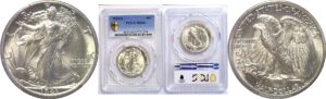 1943-S Walking Liberty Half Dollar  -  PCGS MS-66