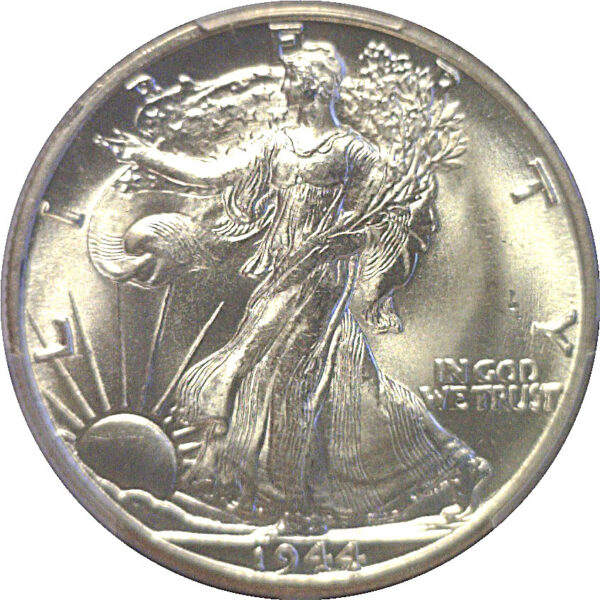 1944-D Walking Liberty Half Dollar  -  PCGS MS-66 - Image 2