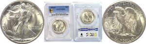 1944-D Walking Liberty Half Dollar  -  PCGS MS-66