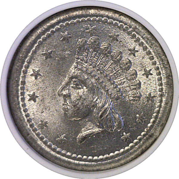 1864 Civil War Token   NGC MS-64 - Image 2