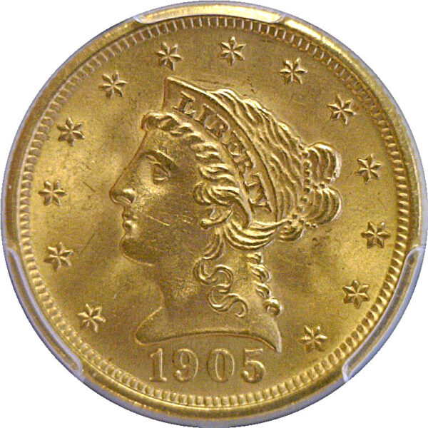 1905 $2 1/2 Liberty. -  PCGS MS-64 - Image 2