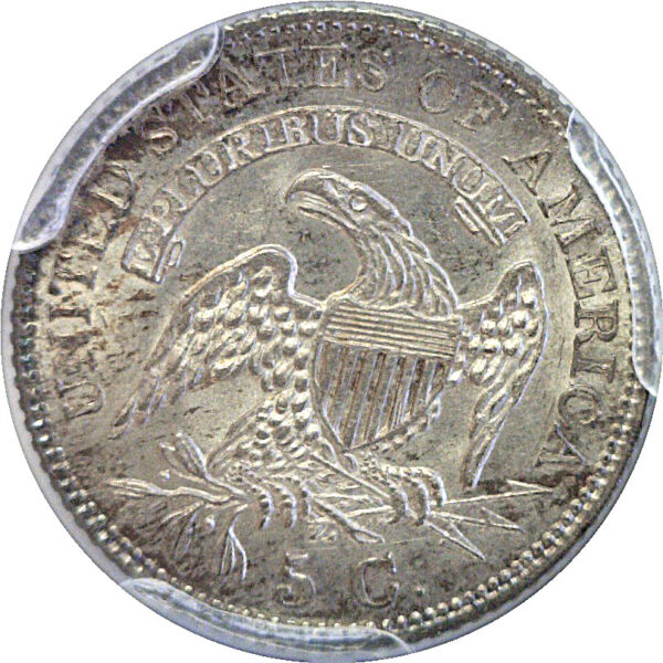 1829 Bust Half Dime  -  PCGS MS-62  CAC - Image 3
