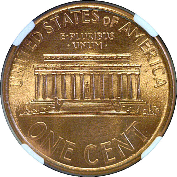 1995 Doubled Die Obverse.  Lincoln Cent  -  NGC MS-67 RD - Image 3