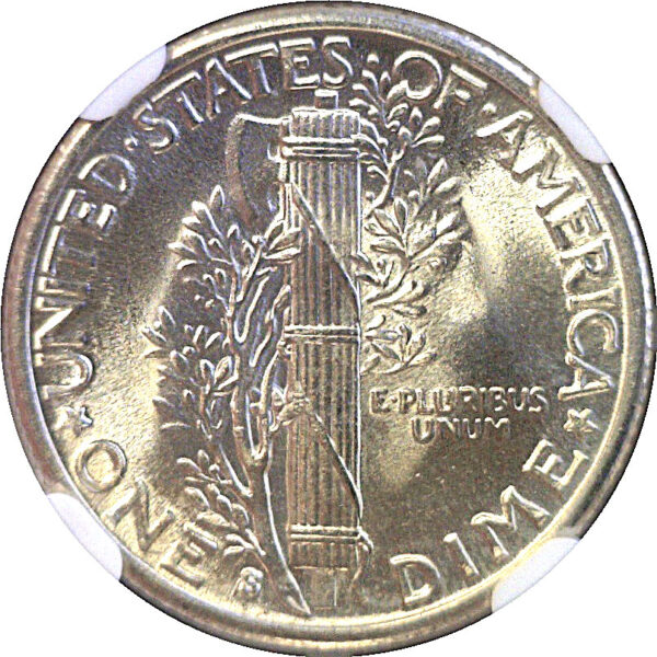 1930-S Mercury Dime  -  NGC MS-66 FB - Image 3