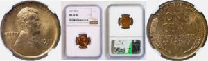 1917-D Lincoln Cent  -  NGC MS-64 RB