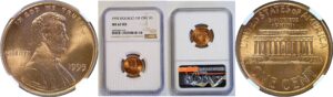 1995 Doubled Die Obverse.  Lincoln Cent  -  NGC MS-67 RD
