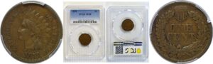 1870 Indian Head Cent   PCGS VF-30