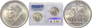 1936 Boone Commemorative Half Dollar  -  PCGS MS-65