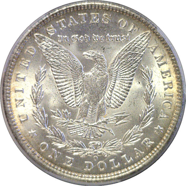 1897-O Morgan Dollar   PCGS MS-62  CAC - Image 3