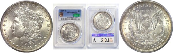 1897-O Morgan Dollar   PCGS MS-62  CAC
